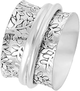 Meditation Spinner Ring, Beautiful Anniversary Gifts For Dad Mom, Delicate Ring, Promise Proposal Ring, Wedding Gifts Ring, Stunning Anxiety Ring, Statement Ring