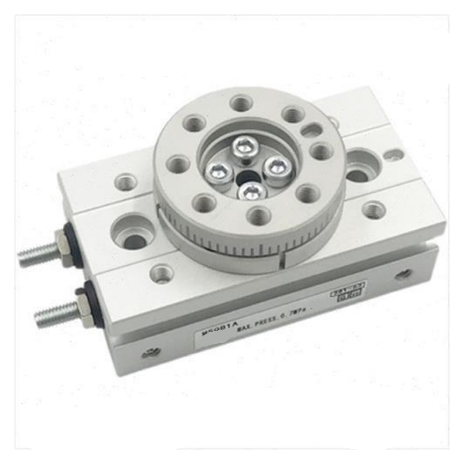 Cylindre de table rotative pneumatique MSQB1A oscillant double effet à pignon