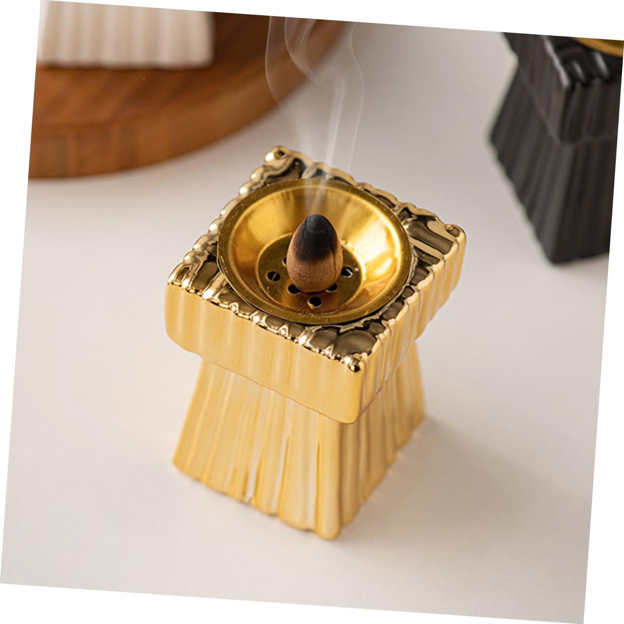Ciieeo 3stücke Keramischer Räuchergefäß Für Räucherstäbchen Und Elegantes Arabisches Design Für Zuhause Aromatische Atmosphäre Für Meditation Und Entspannung