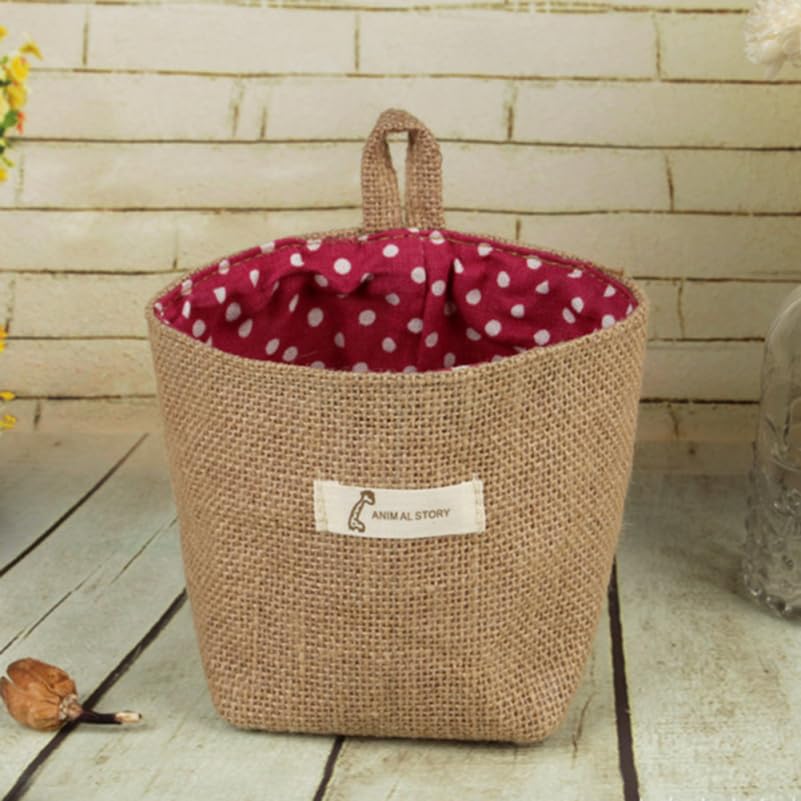 Bolsa de almacenamiento pequeña para ordenar paredes de baño 6