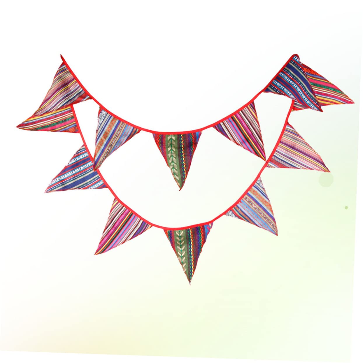 Ciieeo 3 Banderines de Estilo Nacional con Diseño Chic para Decoración Exterior Y Festivo.