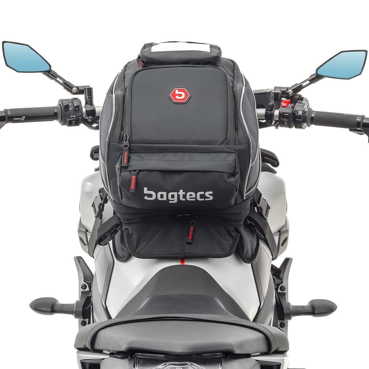 Bolsa Para Depósito De Moto Suzuki GSR 750/600/400 - Impermeable, Con Bolsillo Táctil Para Móvil