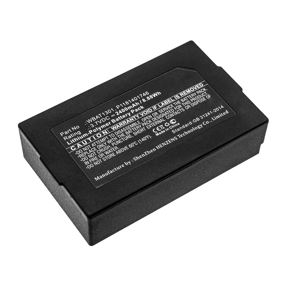 Synergy Digital Satellite Phone Battery, Compatible with Iridium Go Satellite Phone, (Li-Pol, 3.7V, 2400mAh) Ultra High Capacity, Replacement for Iridium WBAT1301 Battery