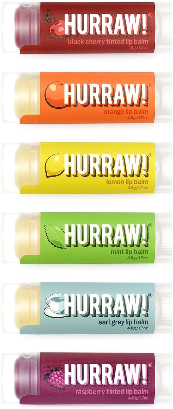 Black Cherry, Orange, Lemon, Mint, Earl Grey, Raspberry 6 pack