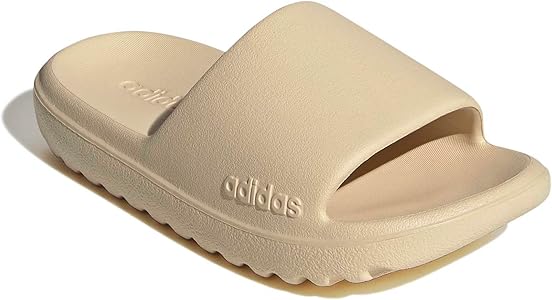 Amazon.com | adidas Unisex-Kids Adilette Lumia, Sand Strata, 3 | Sport Sandals