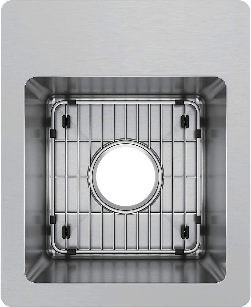 Elkay ECTSR13169TBG0 Crosstown Single Bowl Dual Mount Stainless Steel Bar Sink Kit