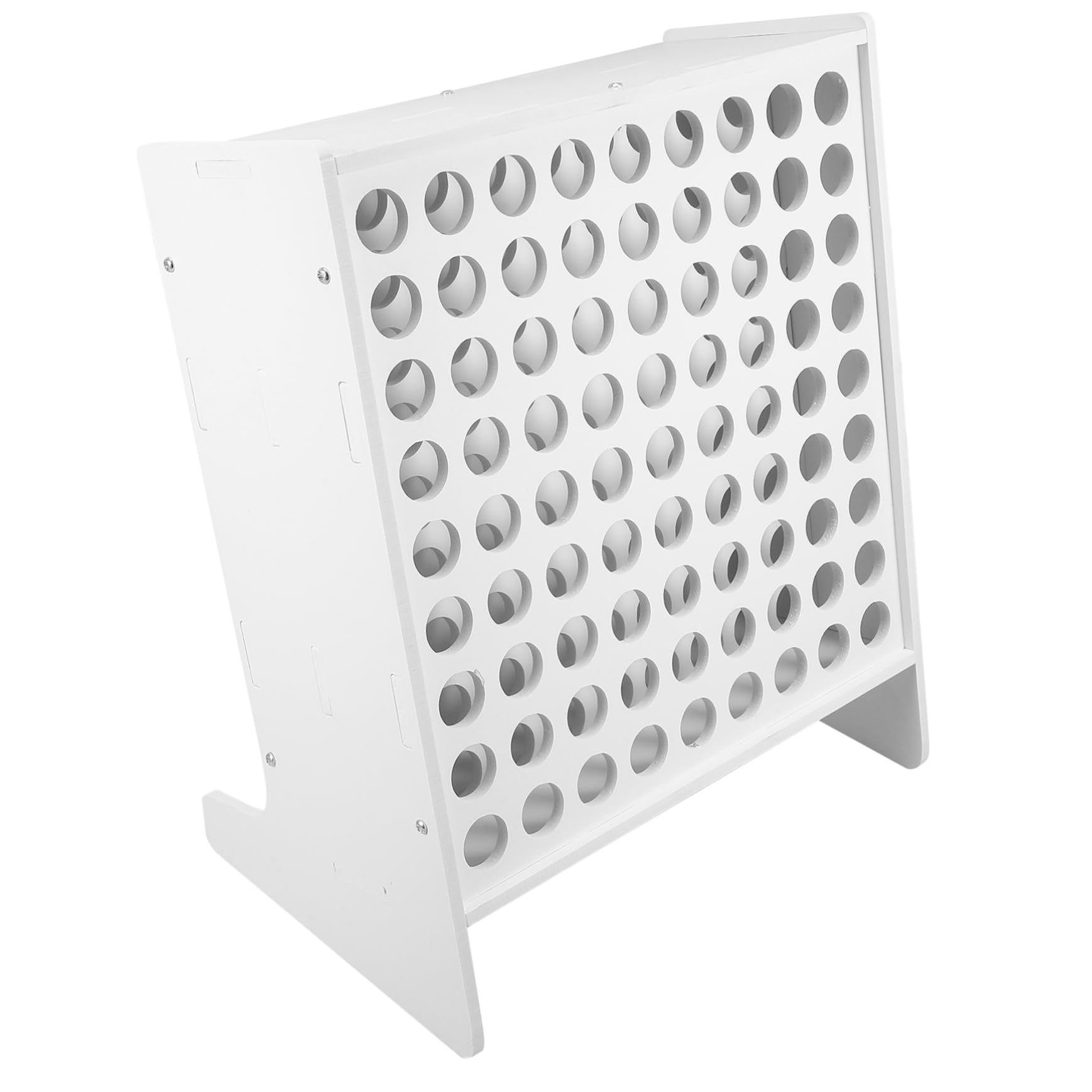 SHINEOFI Portalápices de 81 Marcadores de Escritorio Multifuncional de Plástico Blanco Cajón para Almacenamiento Adecuado para Uso en Mesa y Material Escolar