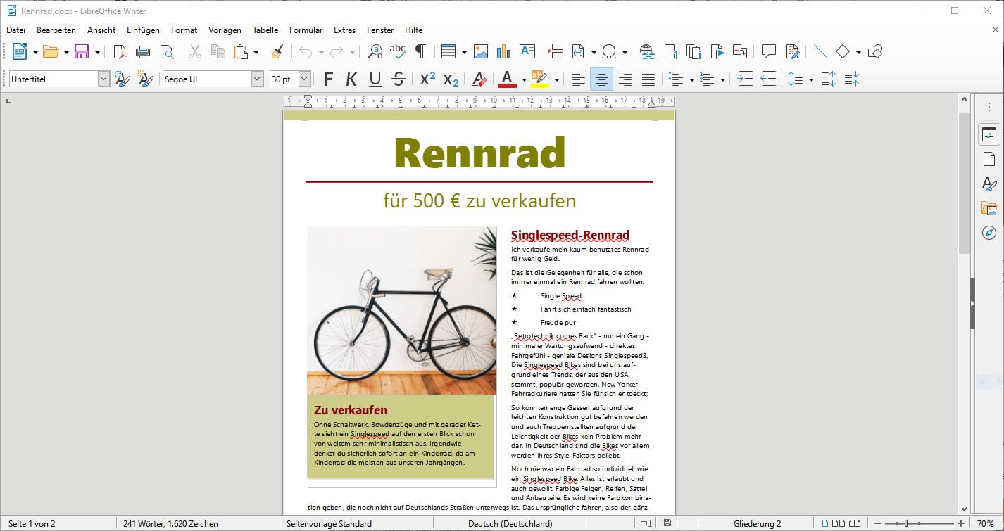Libre Office Suite 2026 - kompatibel zu Word, Excel, PowerPoint