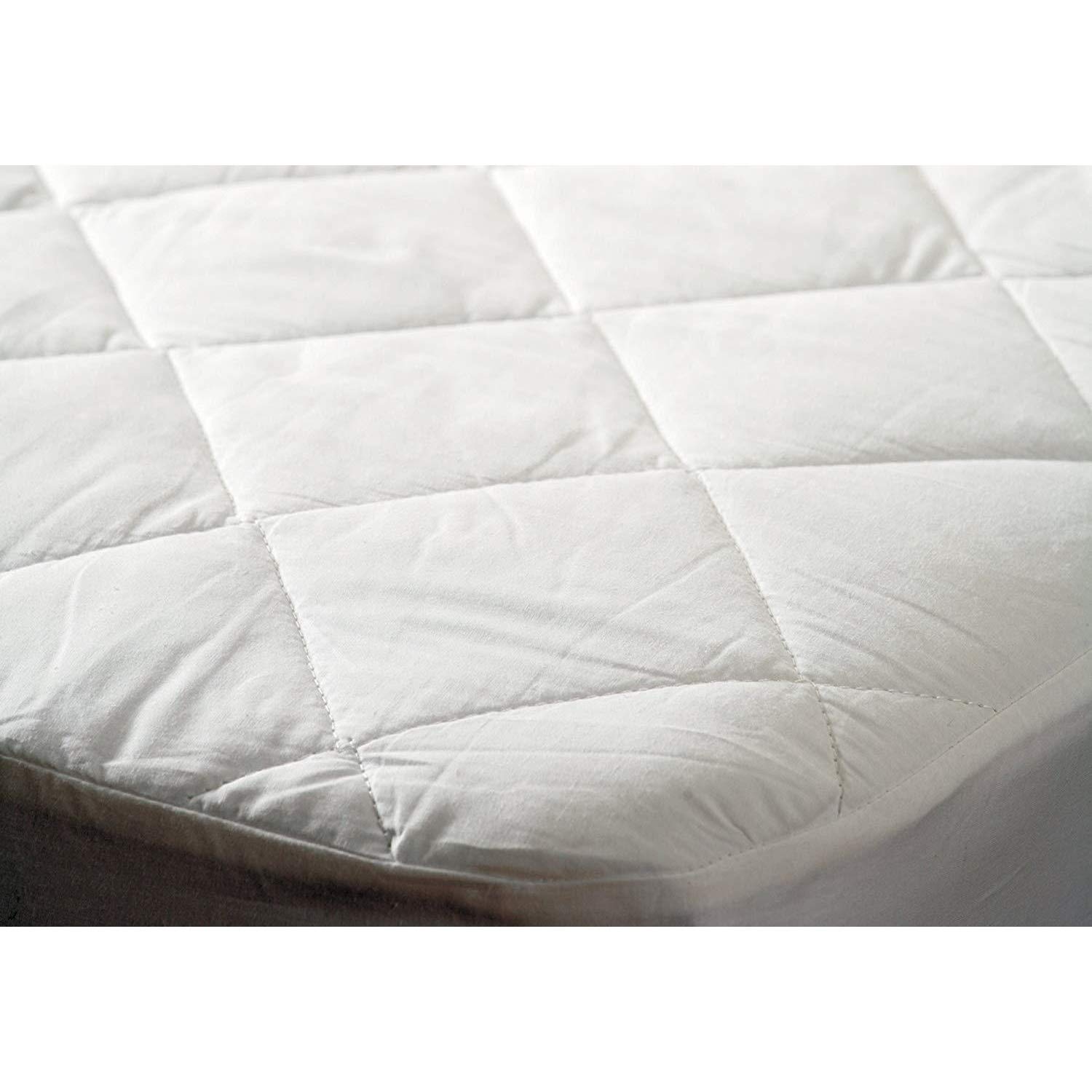 Belledorm White Waterproof Anti Allergy Protection Cotton Mattress Protector Super King