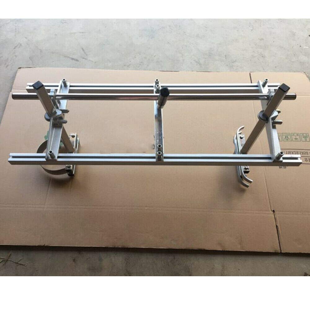 Sierra móvil Chainsaw Mill de 100 cm, portátil, para madera forestal, sierra de cadena, molinillo motosierra