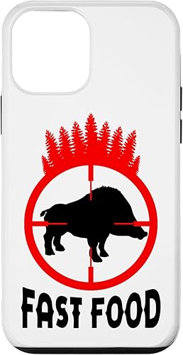 iPhone 12 mini Fast Food Hog Hunter Vintage Pig Hog Boar Hunting Case