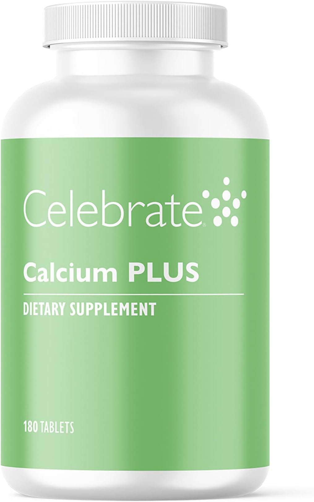 Celebrate Vitamins Calcium Plus Bariatric Calcium Citrate Non-Chewable Tablet with Vitamin D3 and Magnesium, 1200mg, Sugar-Free & Gluten-Free Calcium Citrate for Bariatric Patients, 180 Count