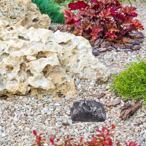 Stein Schlüsselversteck Schlüsselstein mit Geheimfach, Gefälschter Steins Fühlt Sich An Und Sieht Aus Wie Ein Echter Steins, Schlüsselsafe Aussen, Schlüsselversteck für Draußen