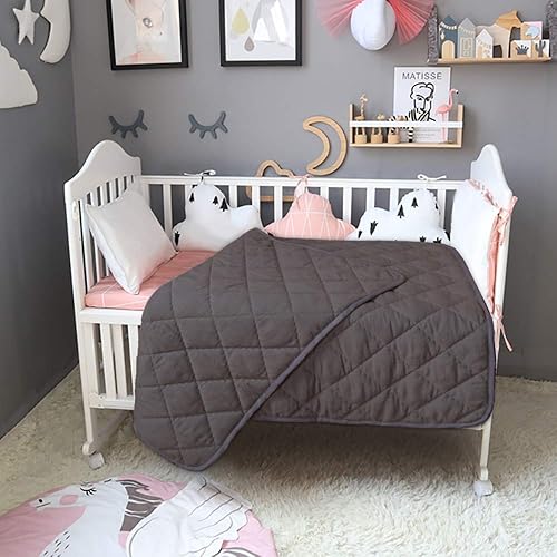 Miniatura 2 de BEDSUM Edredón 100% de microfibra cepillada para niños pequeños, ultrasuave, ligero y cálido, transpirable, manta acolchada para cuna, para