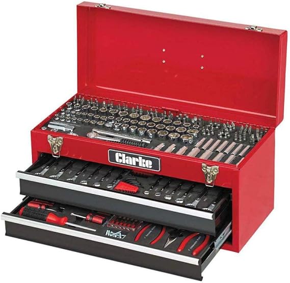 Clarke CHT862 235 Piece Mechanics Tool Kit Amazon.co.uk DIY & Tools