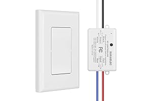 Suraielec Inline Wi-Fi Switch: Effortless Wireless Lighting Control