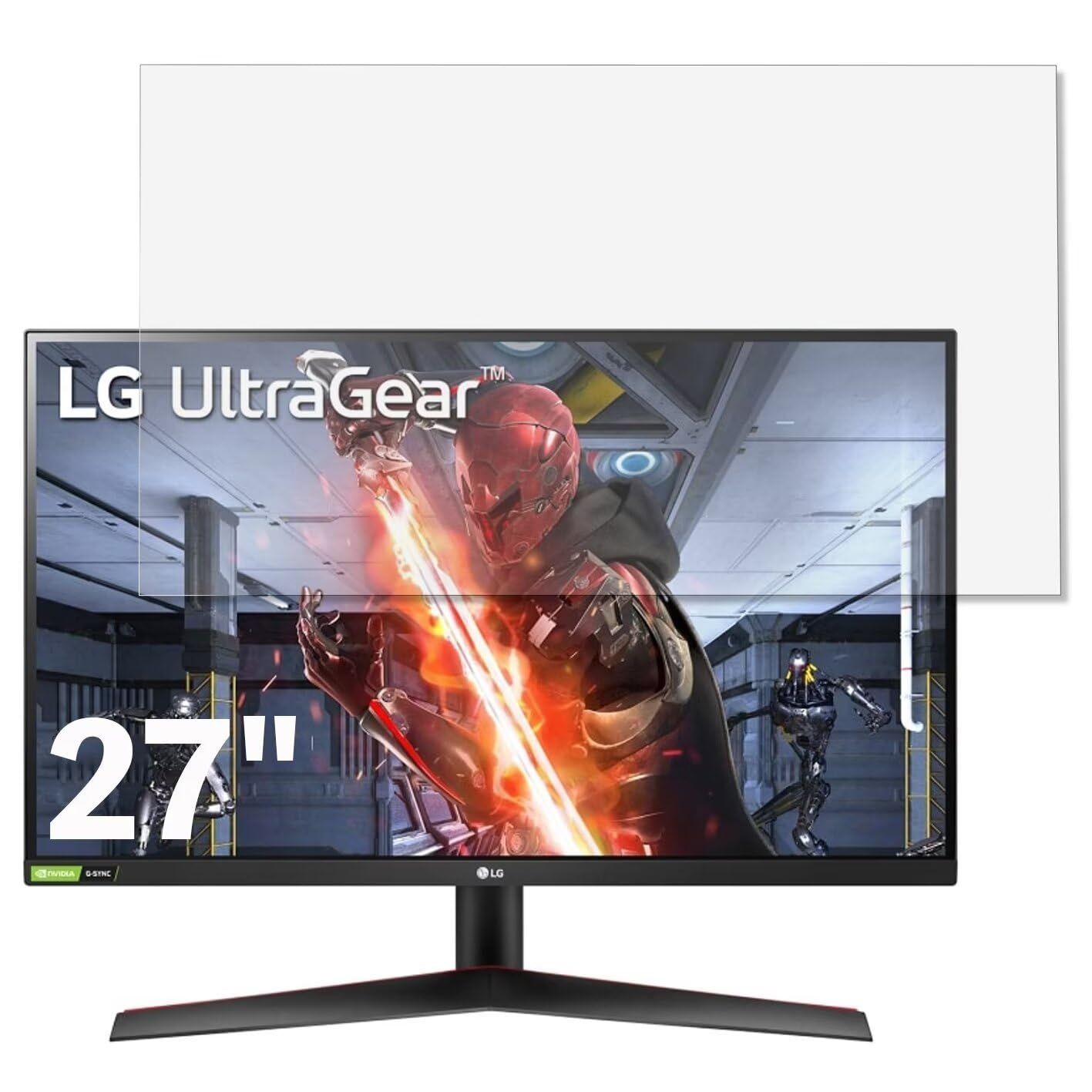LG 27GN800-B ゲーミングモニター【微細な傷あり】