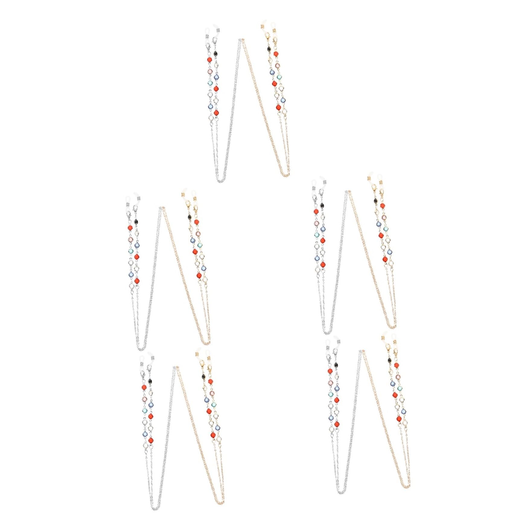 Beaupretty Gafas De Cuerda Cable Cadena De Anteojos Accesorios Moda Cordones De Anteojos Para Mujer Soportes Para Anteojos Alrededor Del Cuello Gel De Sílice