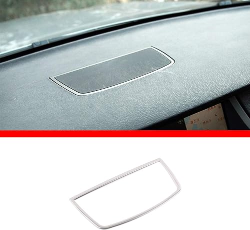 YIWANG Adhesivos de acero inoxidable para marco de altavoz para BMW X5 E70 X6 E71 2008-2013 Accesorios para automóviles