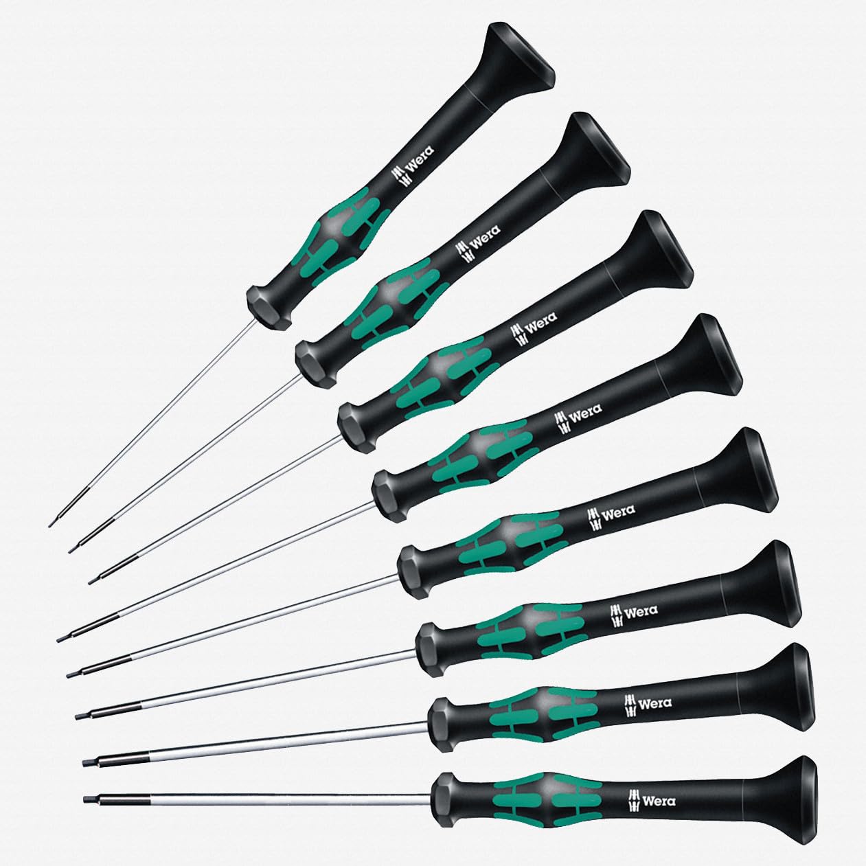 2054/8 Kraftform Micro Hex SAE Precision Screwdriver Set
