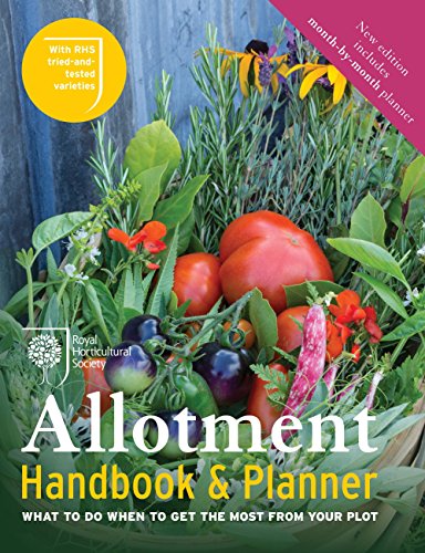 Cover of The RHS Allotment Handbook: The Expert Guide for Every Fruit and Veg Grower (Royal Horticultural Society Handbooks)