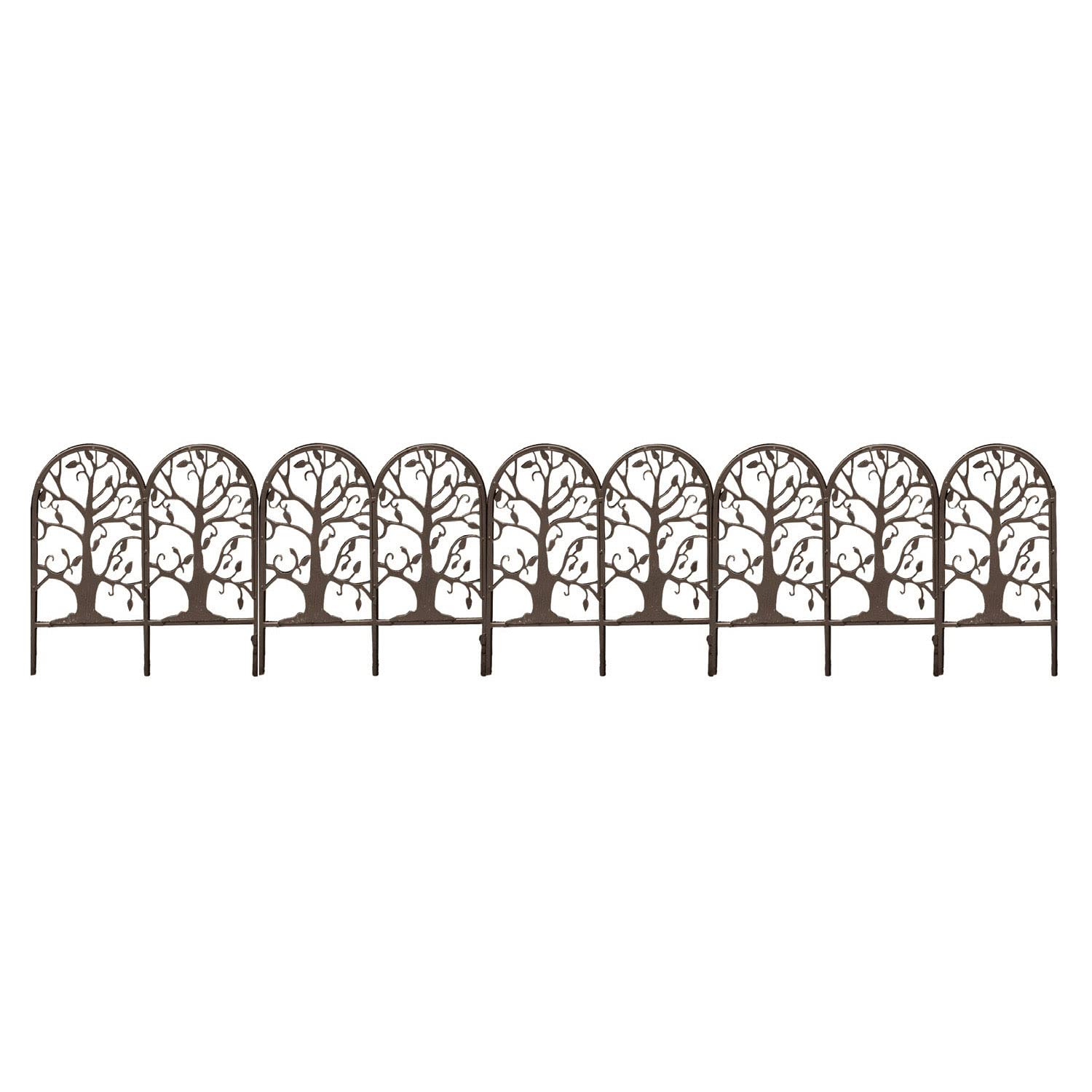 Metal Garden Edging with Tree of Life Design