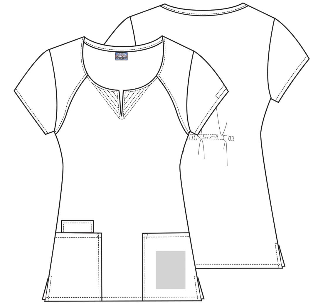 Cherokee - Top uniforme sanitaria - Tunica - Basic - Donna