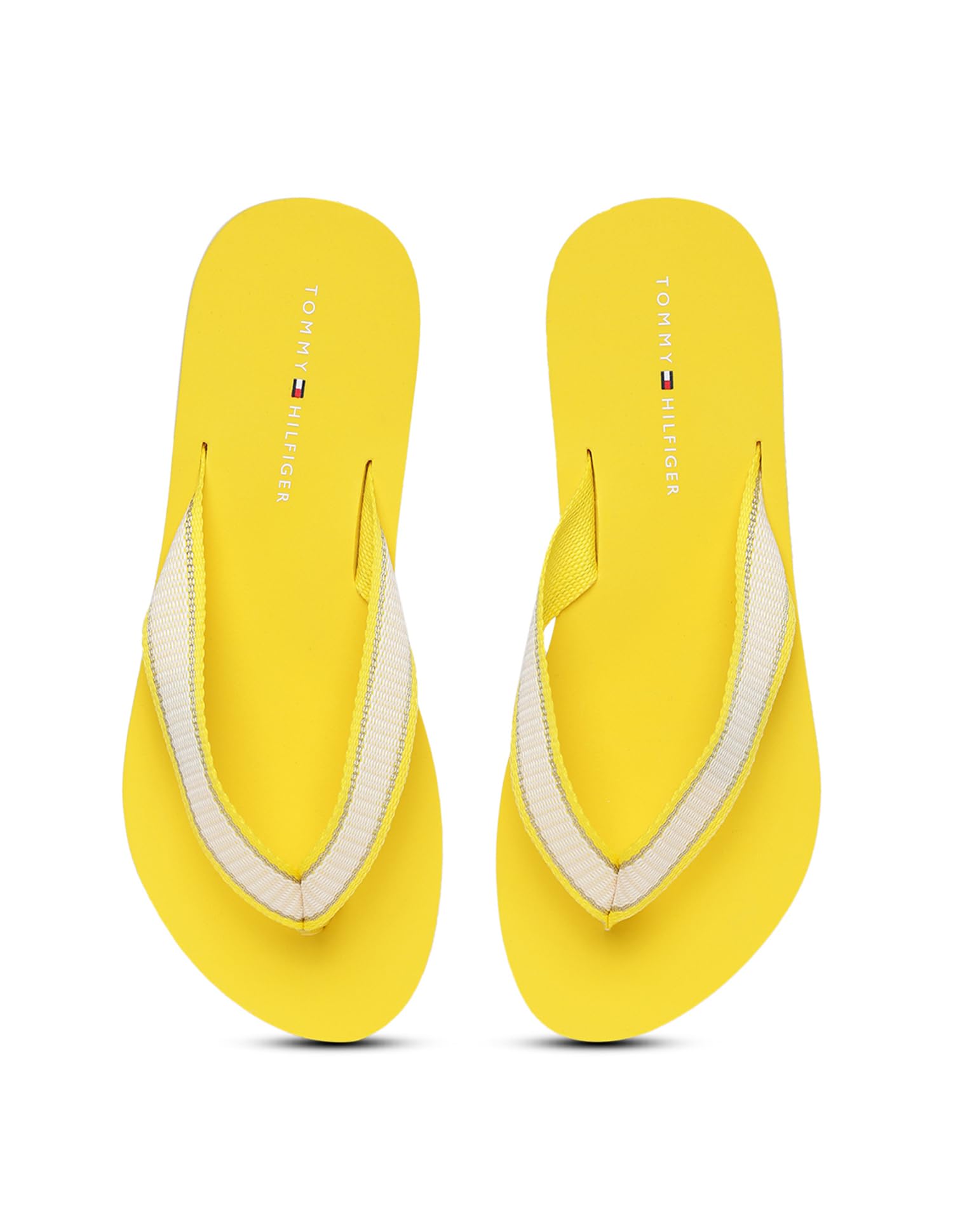 Tommy Hilfiger Yellow Polyester Solid Women Flip Flop (F23HWFW267) Size-38 (B0CLZZYG45) Amazon Price History, Amazon Price Tracker