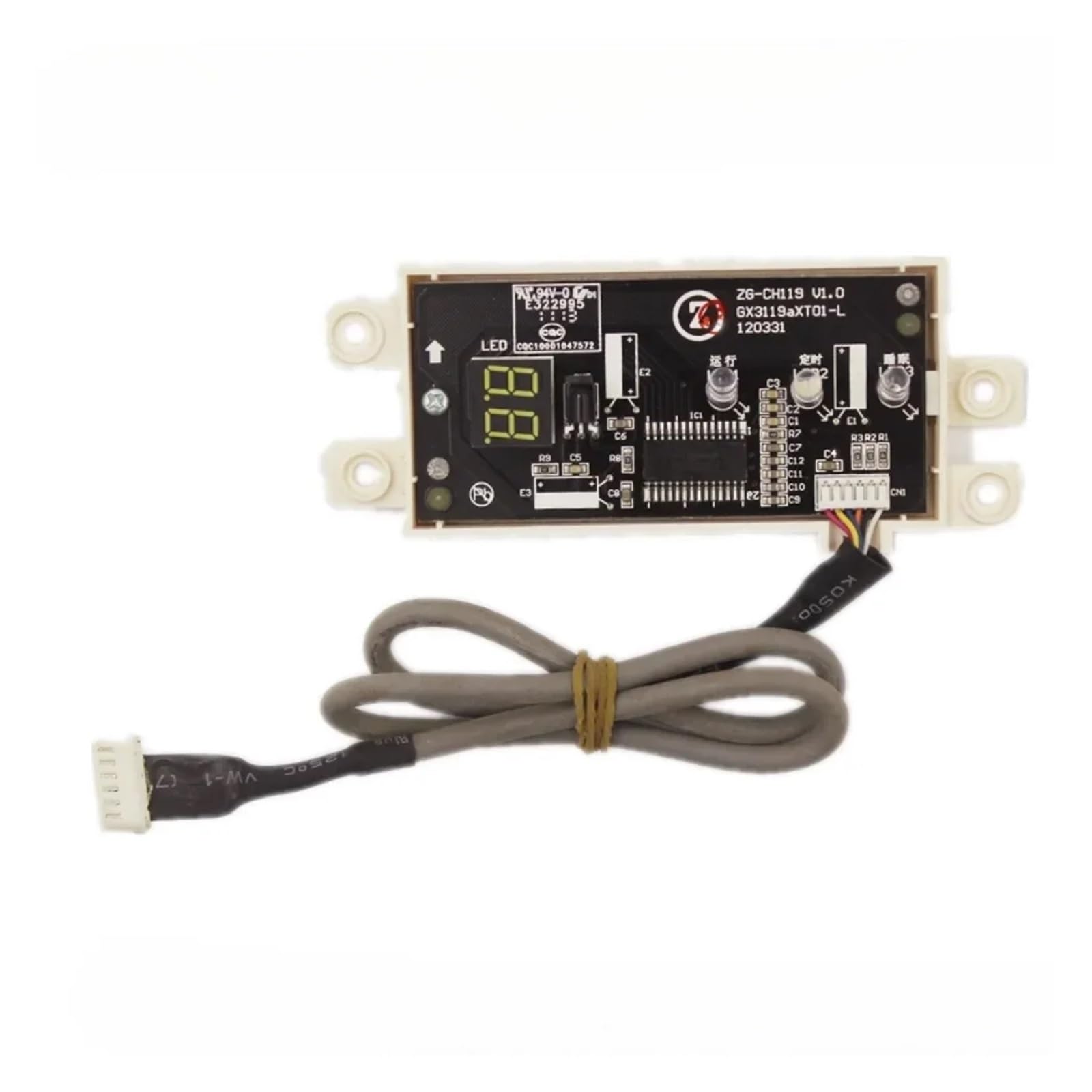 Air Conditioner Receiving Board，Compatible For Chigo， GX3119aXT01-L Display PCB ZG-CH119 Inverter Assembly