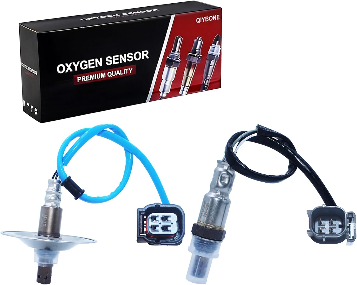 Oxygen O2 Sensor Upstream Downstream 234-9063 234-4350 for Honda Civic 1.3L L4 2006 2007 2008 2009 2010 2011 Hybrid Hybrid-L Base 36531RMXA01 36532RMXA01 2PCS