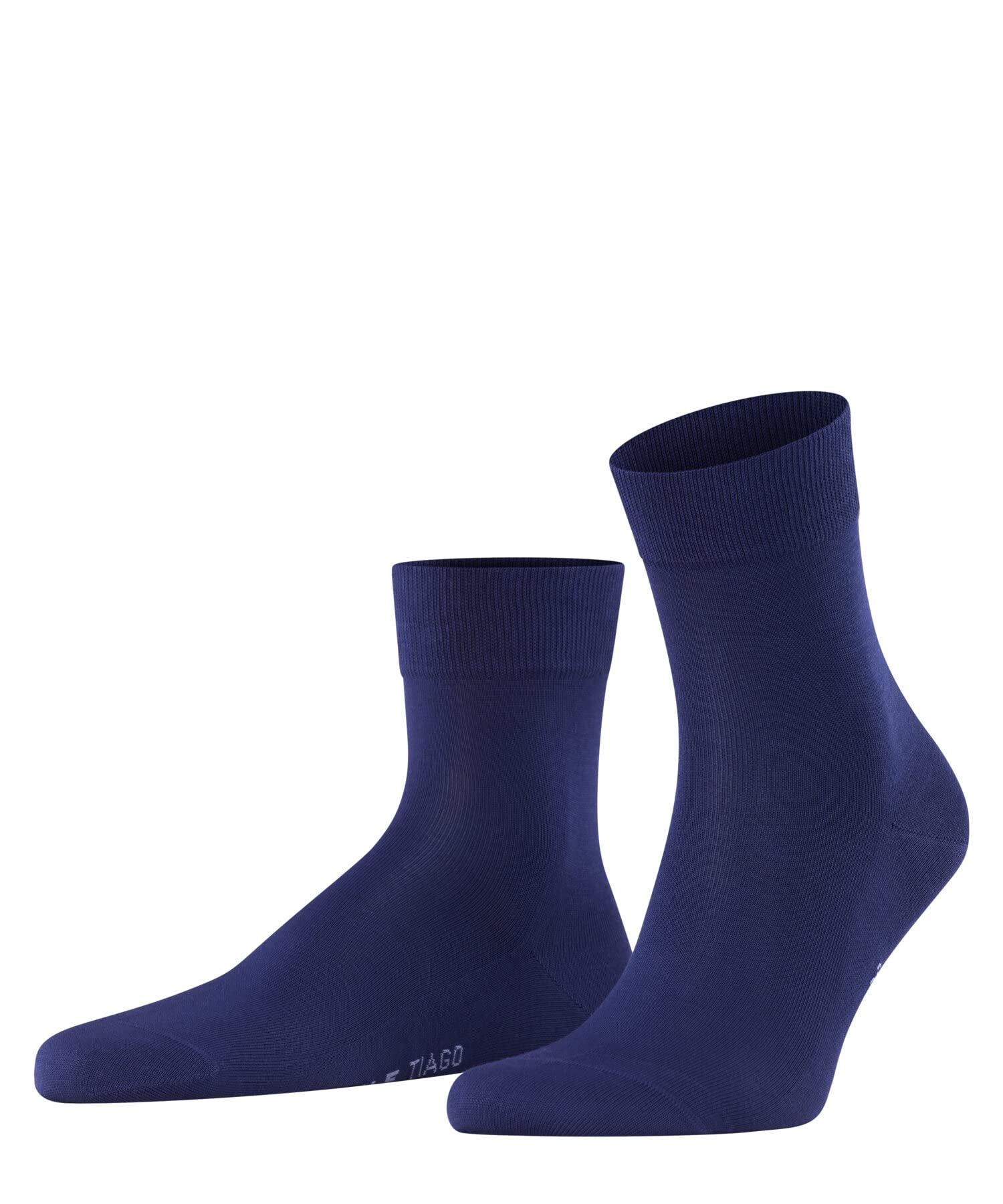 FALKE Men's Tiago M Sso Fil D'Écosse Cotton Plain 1 Pair Socks, Blue Royal 6000, 8.5-9.5