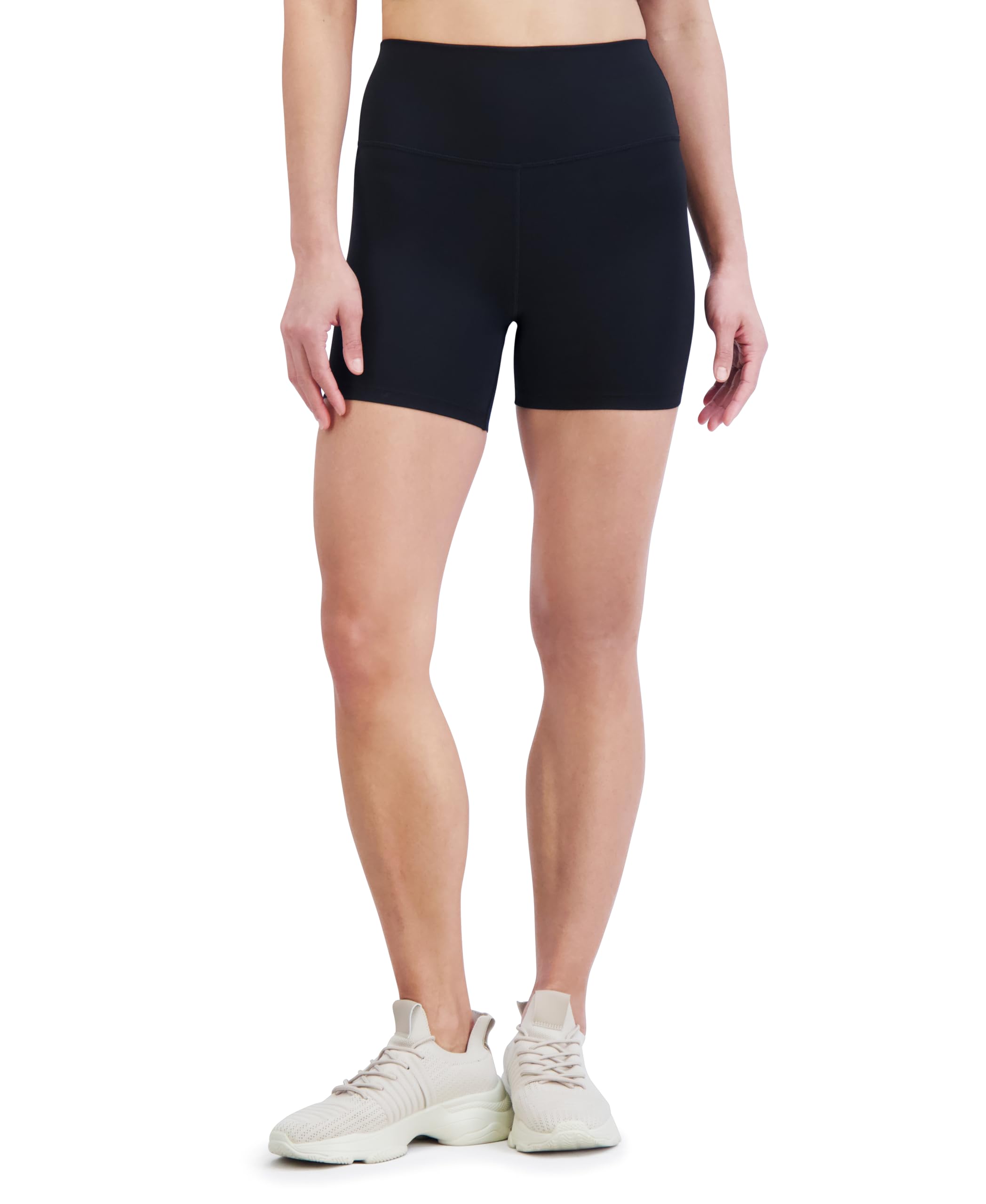 sage collective Women's at Ease 5 Inch Inseam Bike Shorts, Workouts, Yoga, Running, Casual Wear-picture-39
