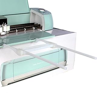 Longer Extension Tray Compatible with Cricut Explore 3 and Explore Air 2, 16'' Extended Version Tray Extender Accessories and Supplies for 12x24 or 12x12 Cutting Mat Support (Only for Explore Series)