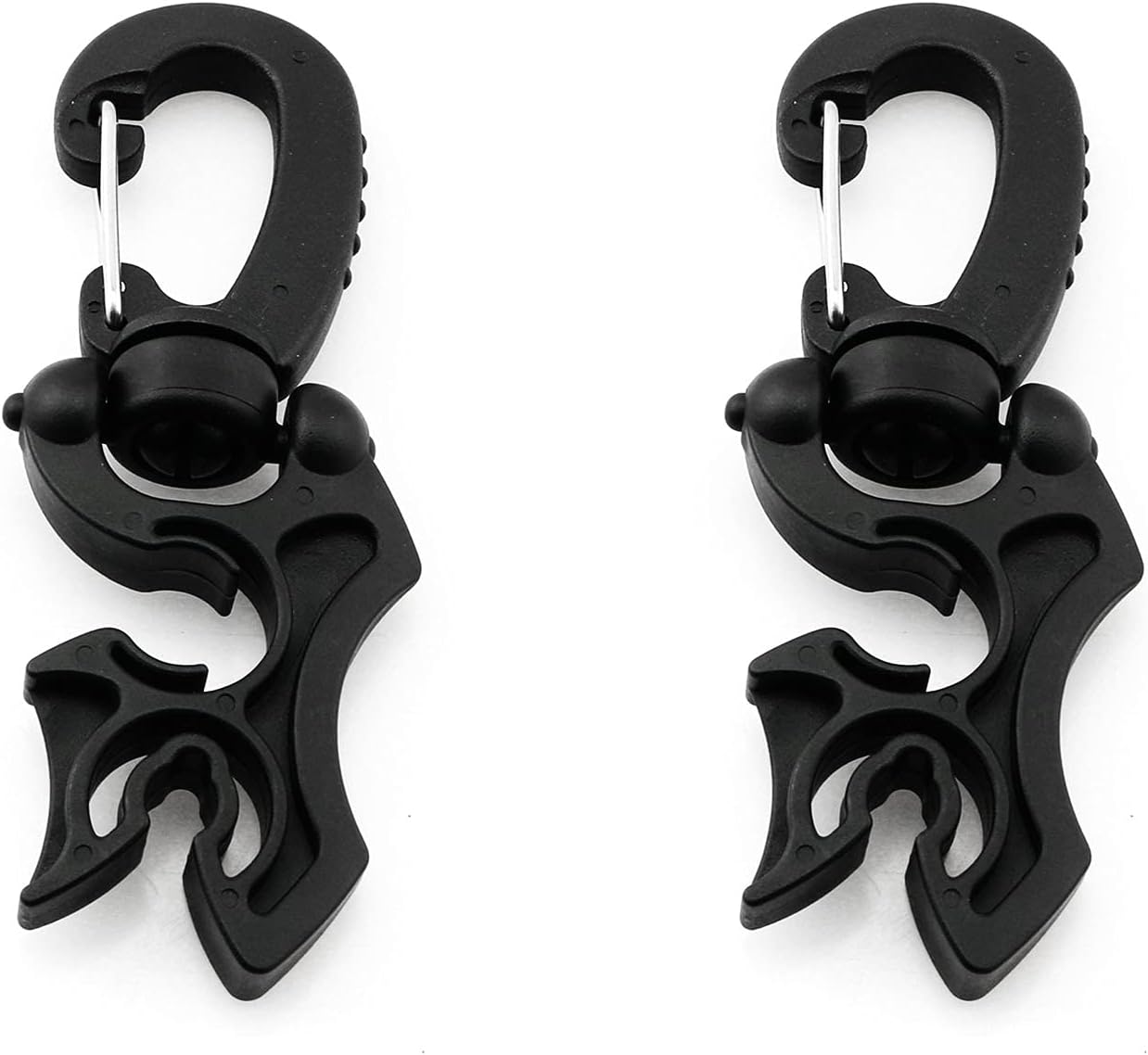 heyous 2pcs Scuba Diving Double Hose Holder with Clip