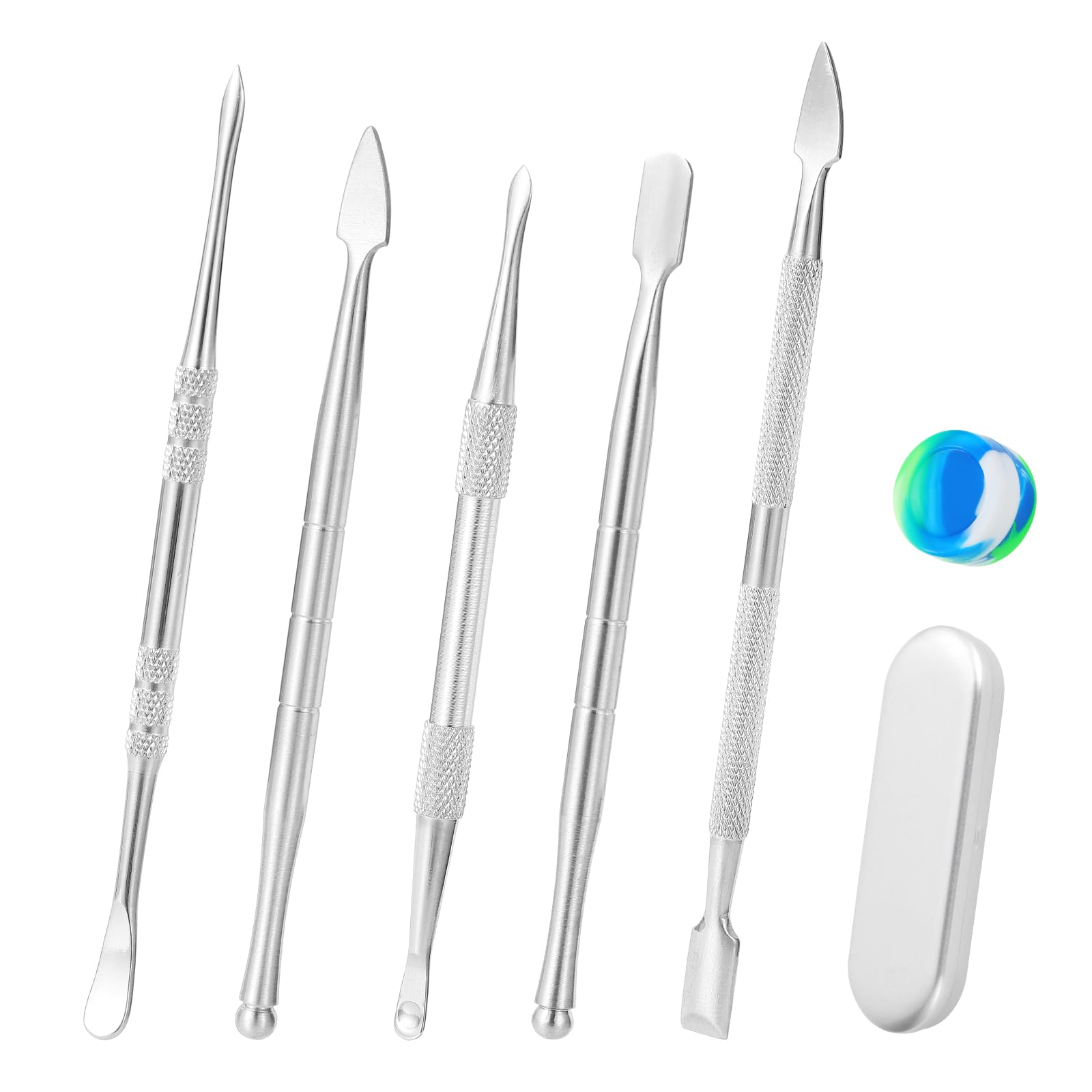 Set Da 12 Pezzi In Acciaio Inossidabile Per Intagliare La Cera Comprendente Forbici Per Cera Utensili Per Argilla E Utensili Per Intagliare Frutta Zucche Meloni E Denti 90849284 - Foto 10