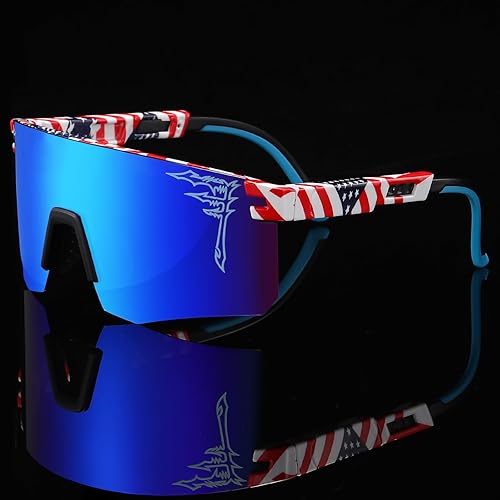 Miniatura 2 de FIXEROS Gafas de sol polarizadas de béisbol de dos tamaños para adultos y jóvenes, niños y niñas, UV400 para hombres y mujeres, gafas deportivas de