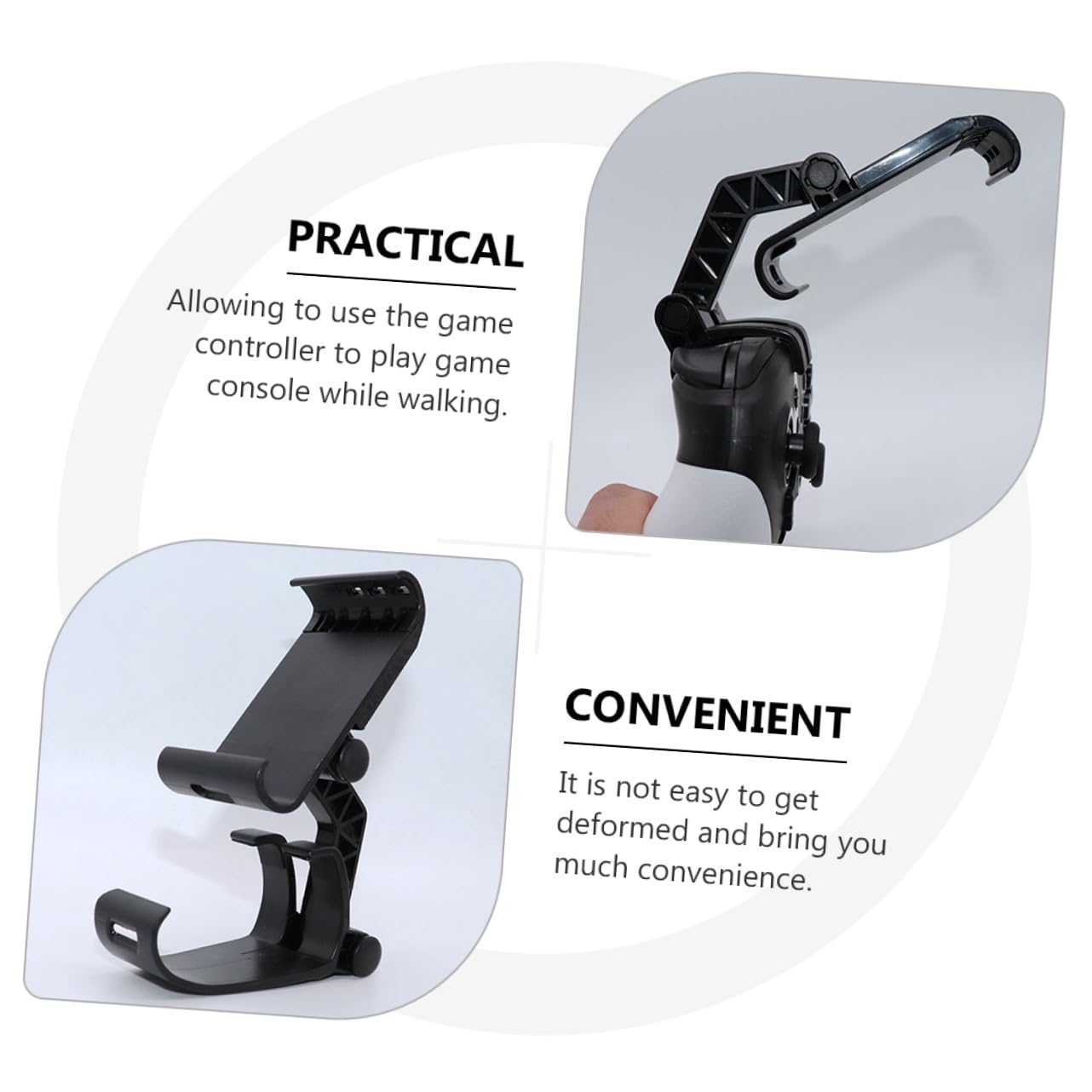 jojofuny 5pezzi Stand Per Gamepad Compatibile Con Switch Pro Supporto Per Console Di Gioco Accessorio Gaming Pratico e Resistente