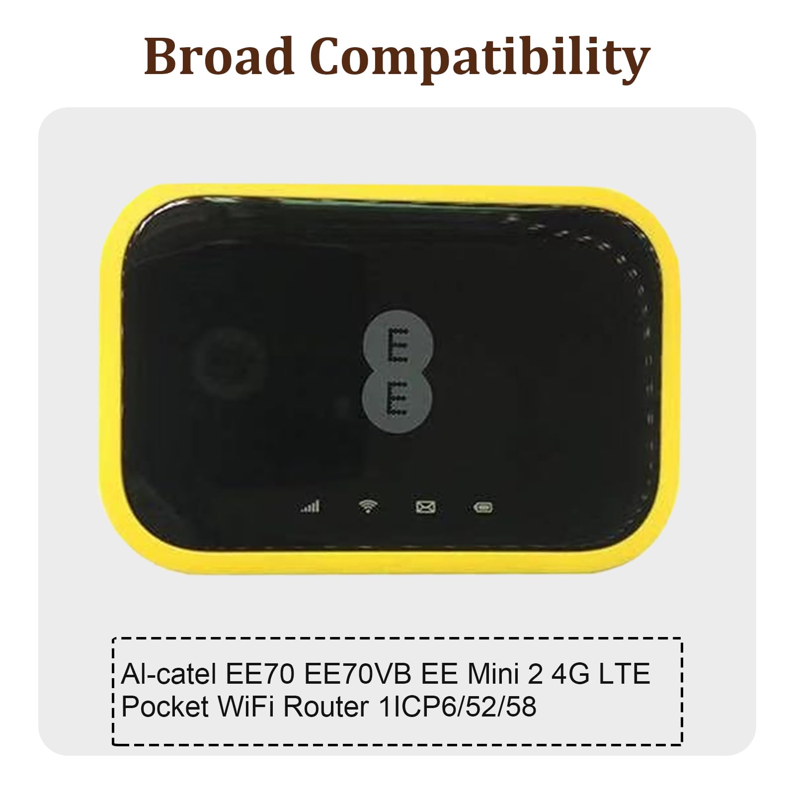 Batteria di ricambio TLi021F7 compatibile con Al-Catel EE70 EE70VB EE Mini 2 4G LTE Pocket WiFi Router 1ICP6/52/58