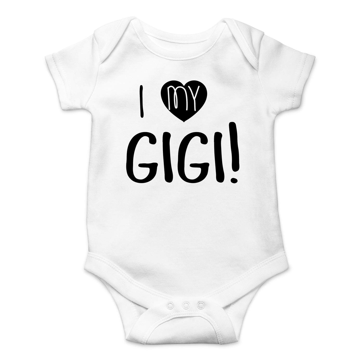 Pregnancy Announcement Gigi Shirts For Babies I Love My Gigi Funny