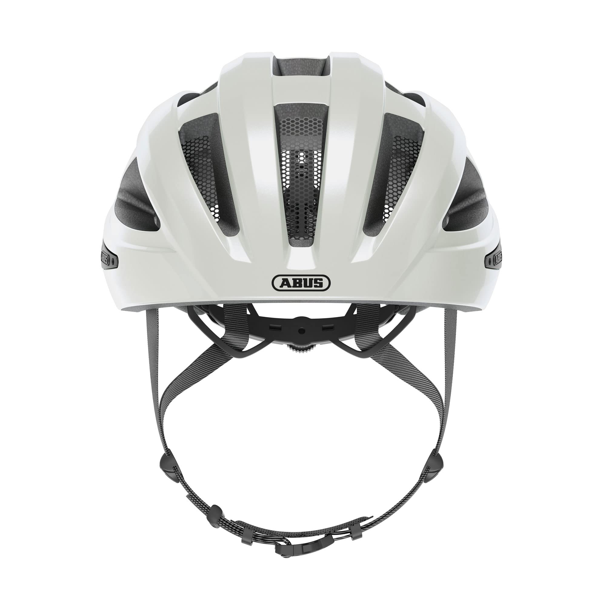 Casco de bicicleta de carretera ABUS Macator MIPS - Casco de ciclismo para principiantes con visera - Apto para usuarios con trenza - Para hombre y mujer