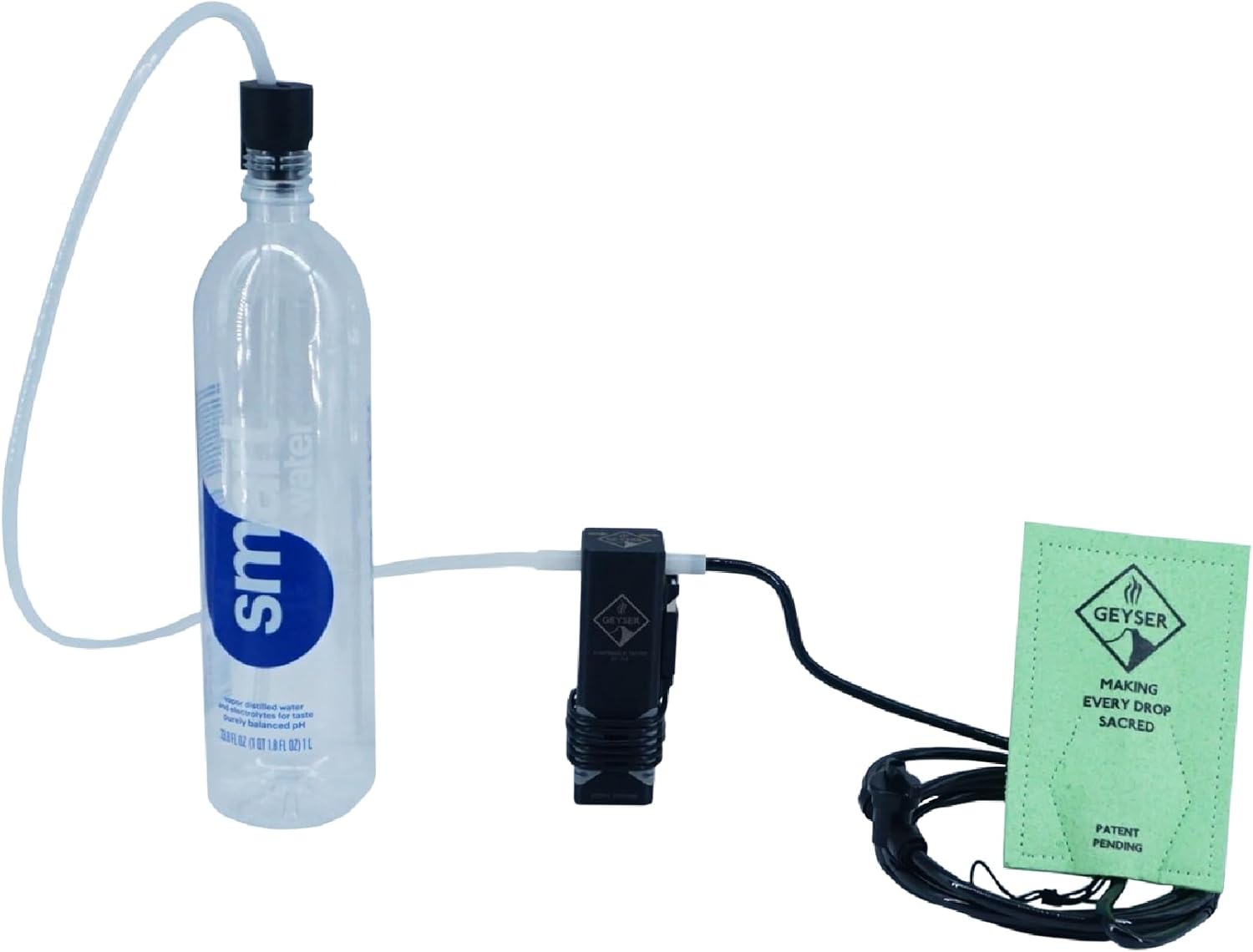 Geyser System Portable Camping Shower & Cleaning Kit for Camping, Backpacking, Overlanding, & Outdoor Recreation