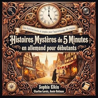 Histoires Myst&egrave;res de 5 Minutes en allemand pour d&eacute;butants cover art