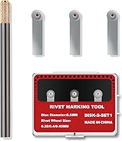 Vista 16 de HUBEST Herramienta de Fabricación de Remaches para Modelos con Mango para Accesorios de Construcción de Arte y Manualidades Hobby (Set S2)