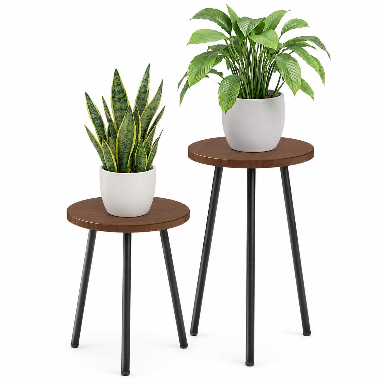 SAKSUN 2-Pack Plant Stand Set