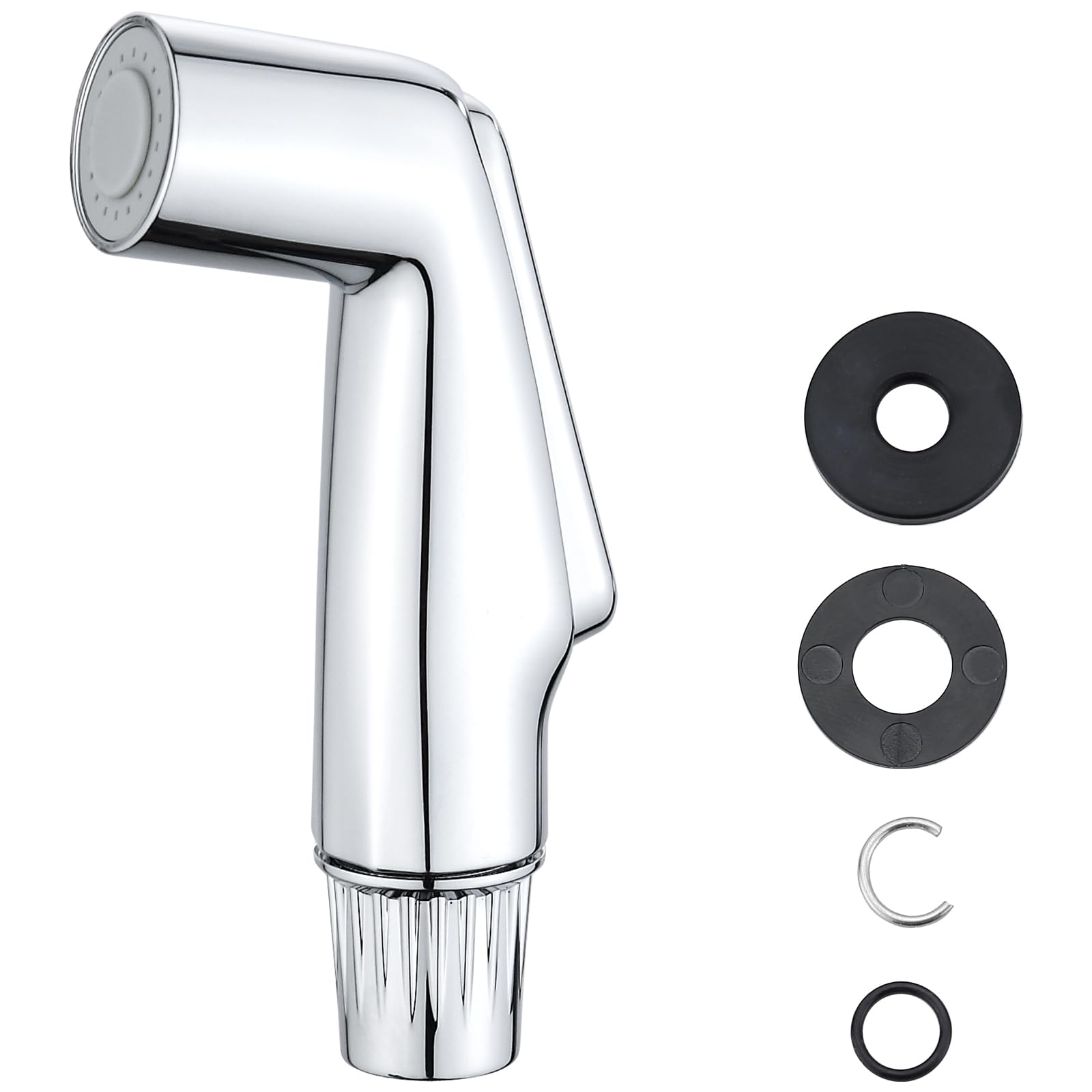 Sink Sprayer, Universal Fit Faucet Sprayer Attachment, Kitchen Side Sprayer Head, Pull Out Spray Head, Faucet Sprayer Replacement, Chrome