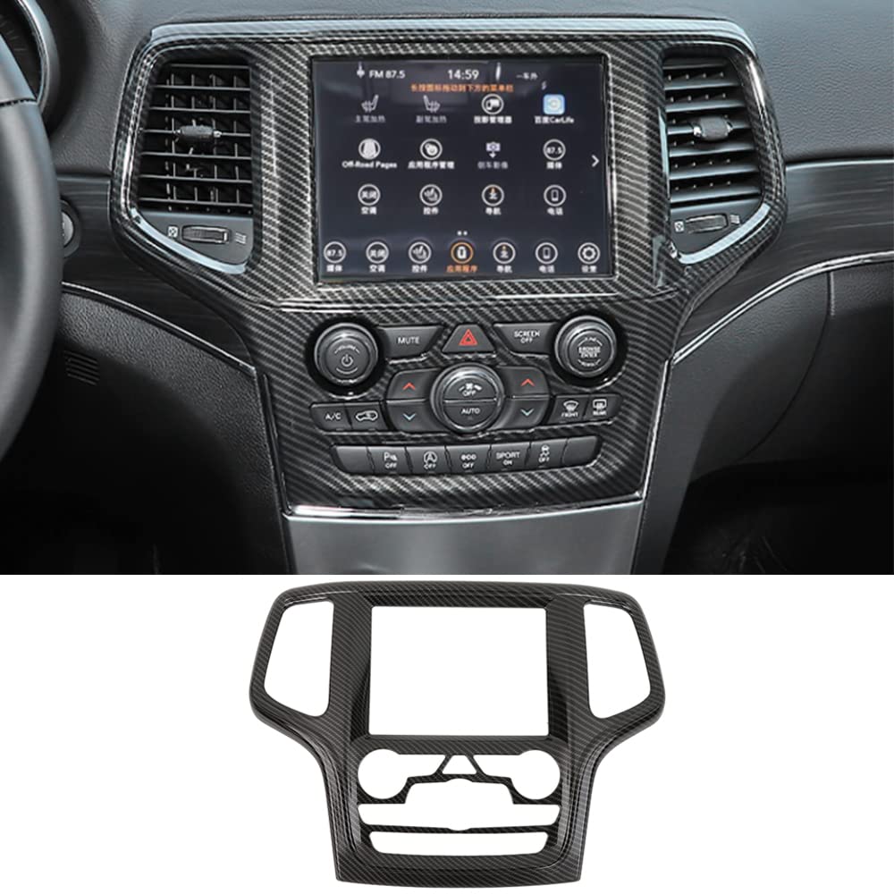 グランドチェロキー 内装 トリム パネル 内張 コンソール ジープ jeep Amazon | YOCTM センターコンソールナビゲーションパネルトリム装飾