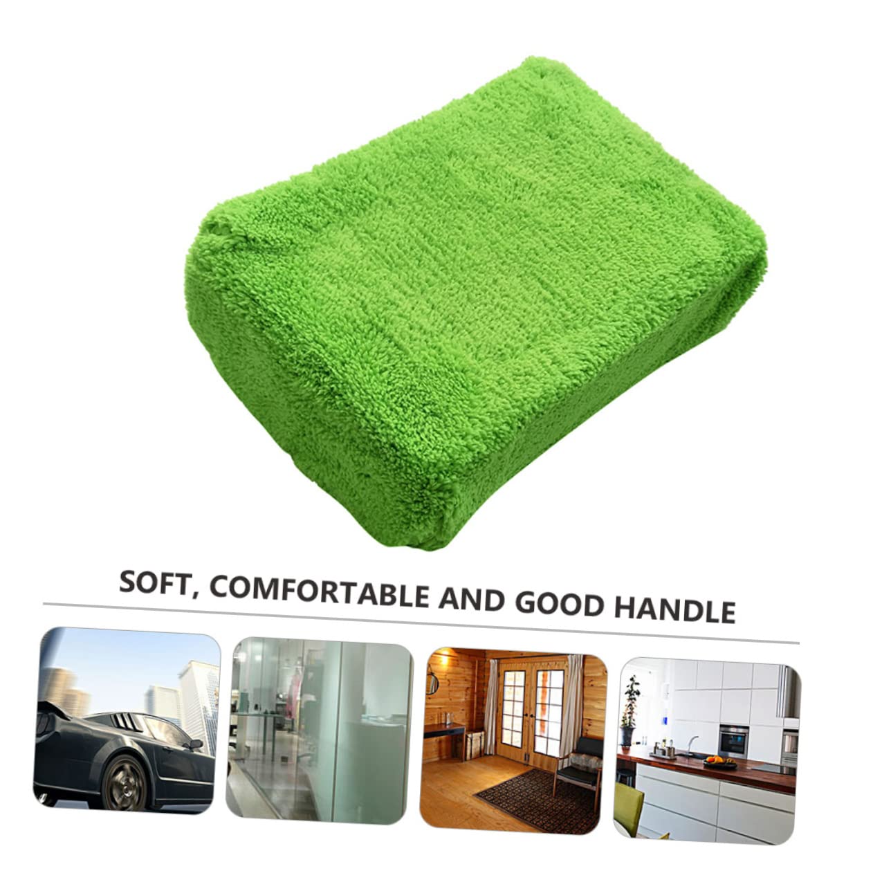 Alipis 2 Series Guantes De Esponja Lavado De Autos Esponjas Absorbentes De Limpieza Herramientas De Cuidado del Vehículo Material Premium Alta Absorción De Agua 2 Piezas*2