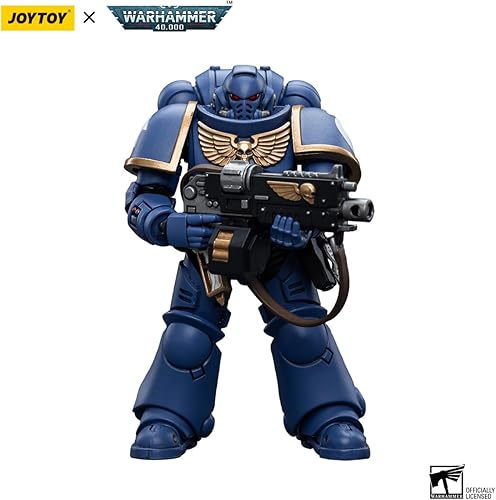 Miniatura 2 de JoyToy Warhammer 40K Figura de acción a escala 118 Mecha Joy Toy Modelo Ultramarines Intercesores Nuevos