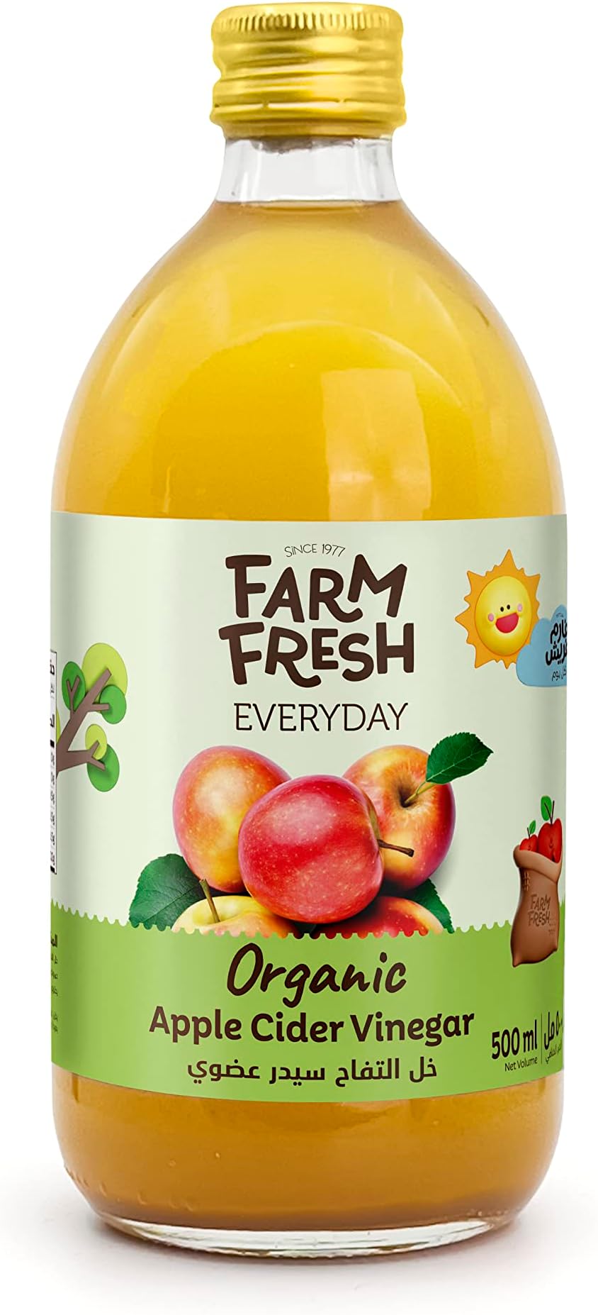 Everyday Organic Apple Cider Vinegar 500 ml
