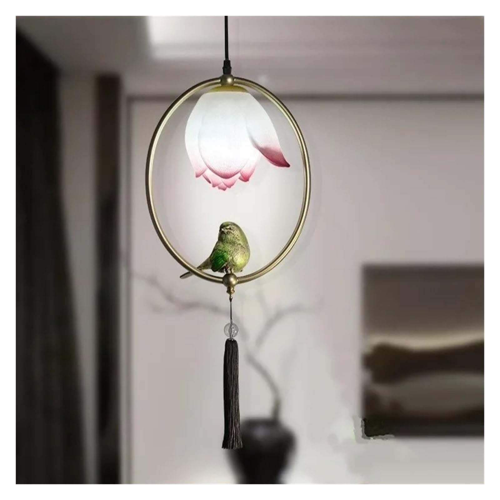 Lampe oiseau suspendue luminaire moderne de couloir et cuisine